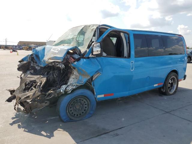 1GNSGCF45C1112461 - 2012 CHEVROLET EXPRESS G1 LT BLUE photo 1