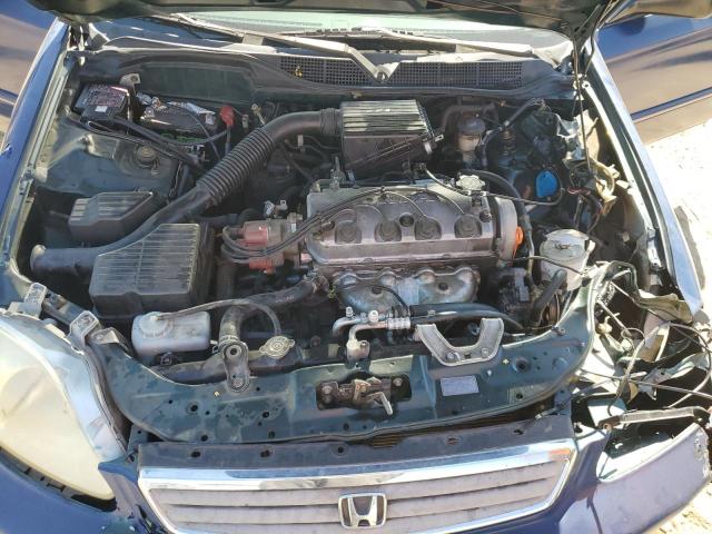 2HGEJ6612XH541676 - 1999 HONDA CIVIC BASE BLUE photo 11
