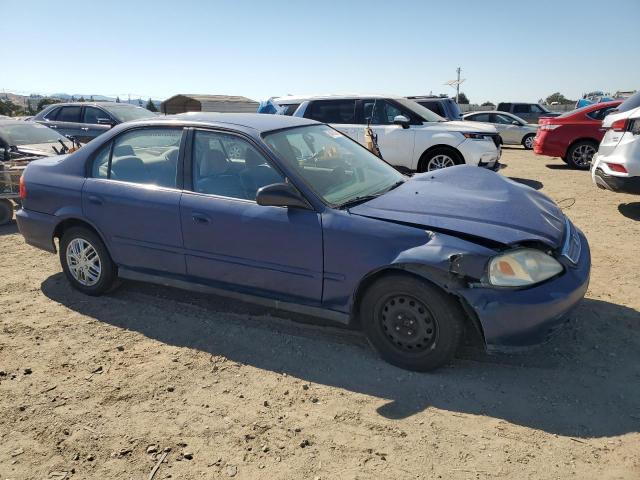 2HGEJ6612XH541676 - 1999 HONDA CIVIC BASE BLUE photo 4