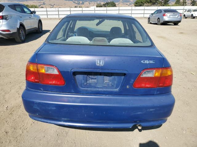 2HGEJ6612XH541676 - 1999 HONDA CIVIC BASE BLUE photo 6