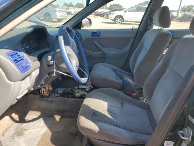 2HGEJ6612XH541676 - 1999 HONDA CIVIC BASE BLUE photo 7