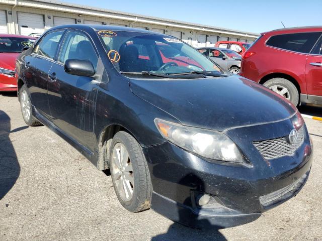 1NXBU40E39Z044317 - 2009 TOYOTA COROLLA BASE BLUE photo 1