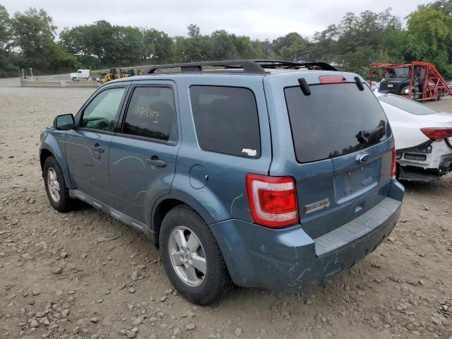 1FMCU0D76AKB28592 - 2010 FORD ESCAPE XLT BLUE photo 2