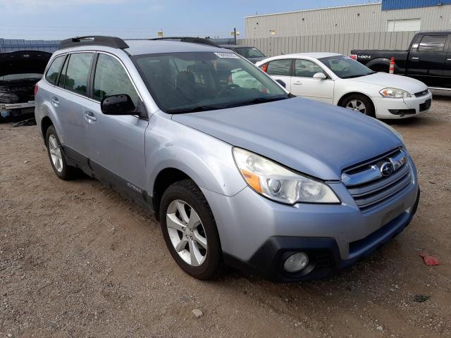 4S4BRCAC5E3246388 - 2014 SUBARU OUTBACK 2.5I SILVER photo 1