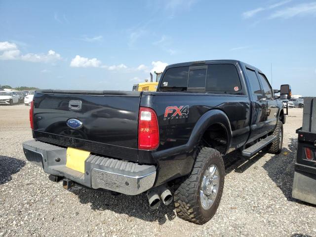 1FT8W3BT1CEC00368 - 2012 FORD F350 SUPER DUTY BLACK photo 4