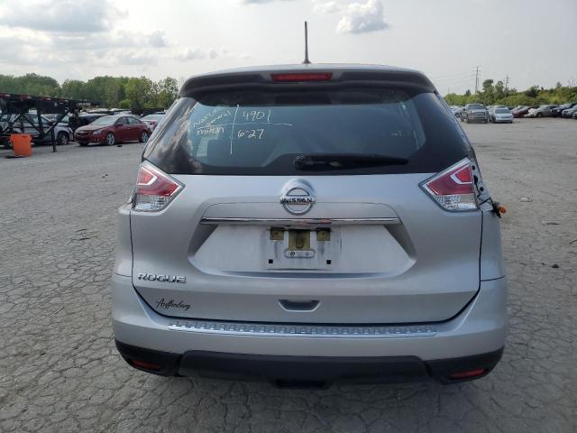 JN8AT2MT0GW027349 - 2016 NISSAN ROGUE S SILVER photo 6