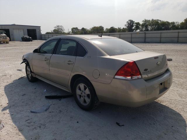 2G1WT57K991218471 - 2009 CHEVROLET IMPALA 1LT BROWN photo 2