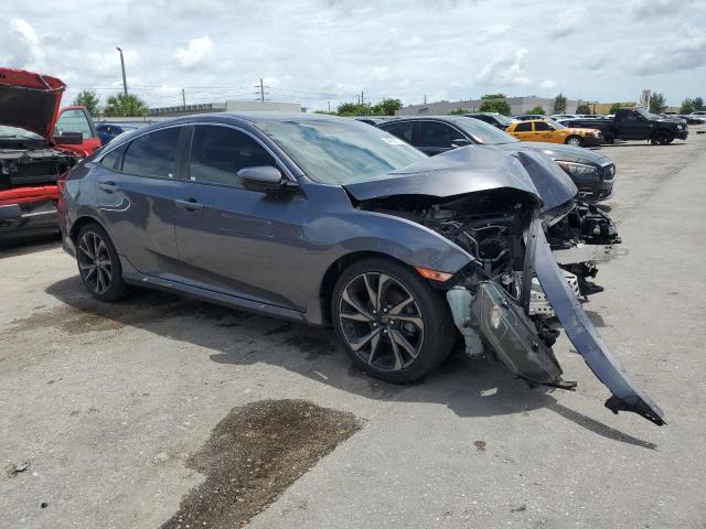 2HGFC2F87LH502550 - 2020 HONDA CIVIC SPORT ნაცრისფერი ფოტო 4