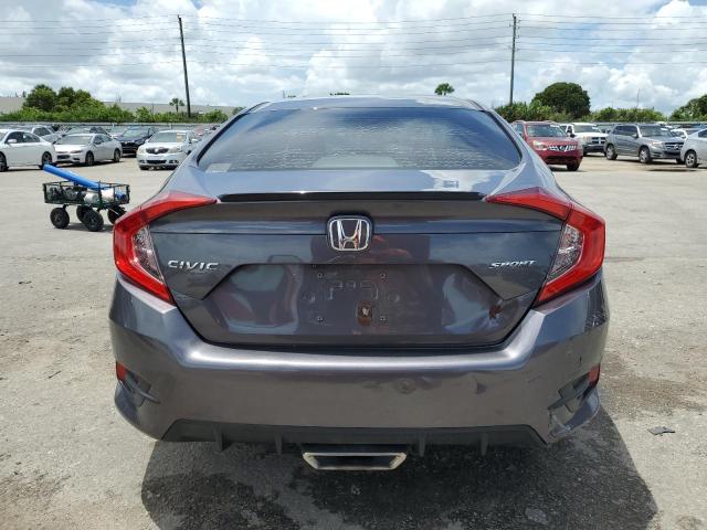 2HGFC2F87LH502550 - 2020 HONDA CIVIC SPORT ნაცრისფერი ფოტო 6