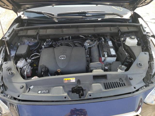 5TDGZRBH4NS584130 - 2022 TOYOTA HIGHLANDER XLE Mavi foto 11