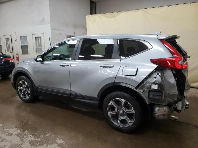 7FARW2H84JE104915 - 2018 HONDA CR-V EXL SILVER photo 2