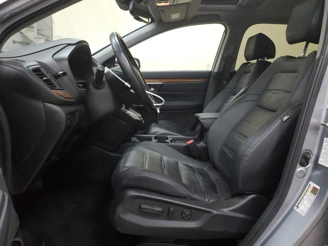 7FARW2H84JE104915 - 2018 HONDA CR-V EXL SILVER photo 7