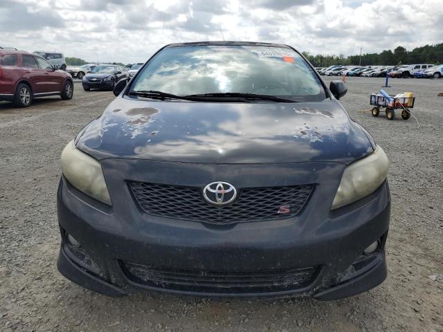 2T1BU4EE3AC323572 - 2010 TOYOTA COROLLA BASE BLACK photo 5