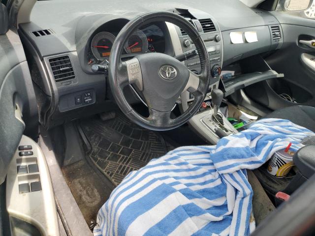 2T1BU4EE3AC323572 - 2010 TOYOTA COROLLA BASE BLACK photo 8