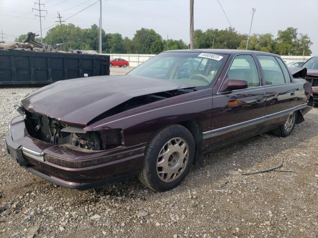 1G6KF52Y7SU272163 - 1995 CADILLAC DEVILLE CONCOURS MAROON photo 1