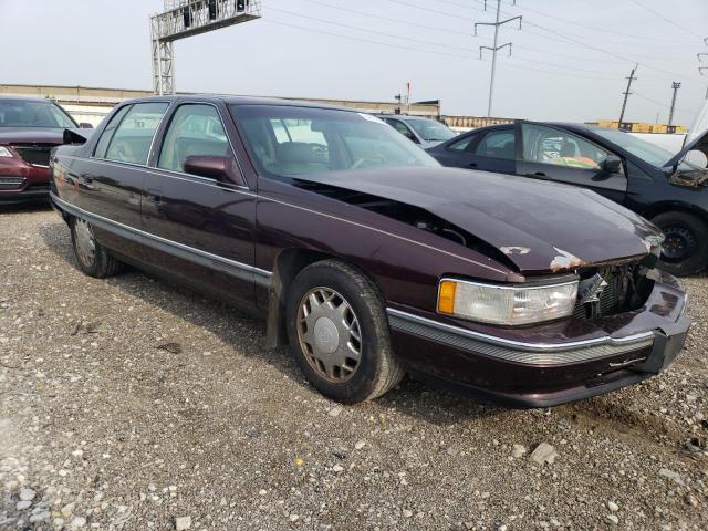 1G6KF52Y7SU272163 - 1995 CADILLAC DEVILLE CONCOURS MAROON photo 4