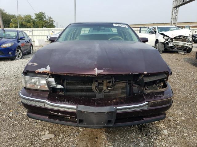 1G6KF52Y7SU272163 - 1995 CADILLAC DEVILLE CONCOURS MAROON photo 5