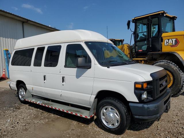 1FTNE14W09DA92552 - 2009 FORD ECONOLINE E150 VAN WHITE photo 4