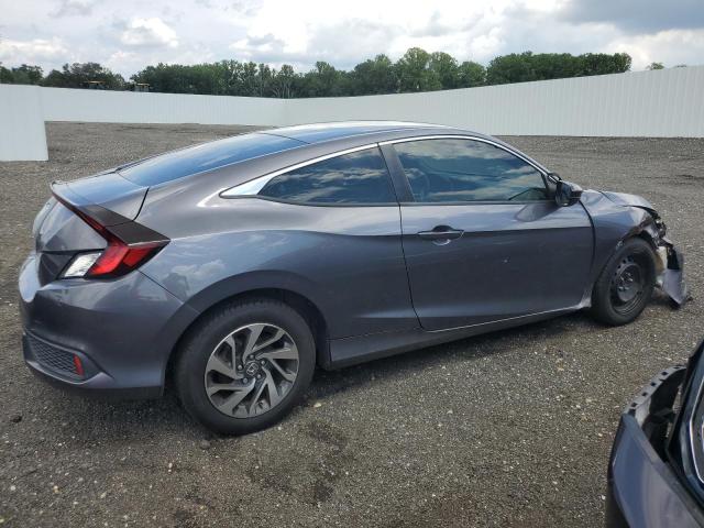 2HGFC4B62KH304327 - 2019 HONDA CIVIC LX 灰色 照片 3