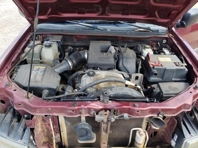 1GGCS13E488700345 - 2008 ISUZU I-370 RED photo 11