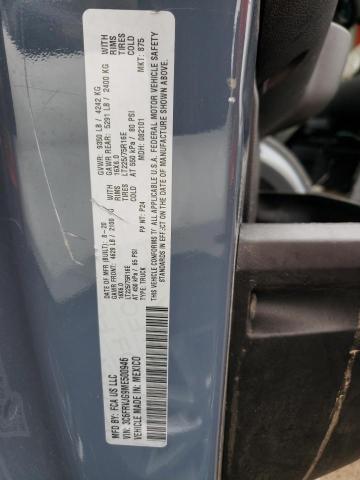 3C6FRVJG9ME500946 - 2021 RAM PROMASTER 3500 HIGH ლურჯი ფოტო 10