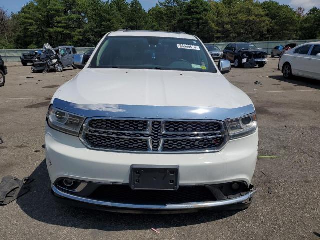 1C4RDJEG2FC917813 - 2015 DODGE DURANGO CITADEL WHITE photo 5