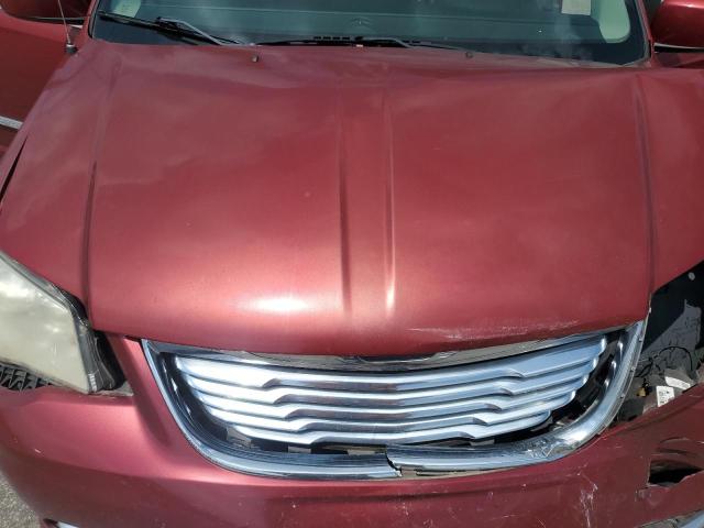 2C4RC1BG8CR187271 - 2012 CHRYSLER TOWN & COU TOURING 勃艮第红 照片 11