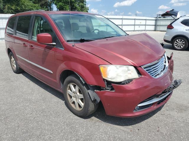 2C4RC1BG8CR187271 - 2012 CHRYSLER TOWN & COU TOURING 勃艮第红 照片 4