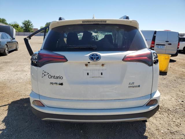 JTMRJREV7HD104194 - 2017 TOYOTA RAV4 HV LE Weiß Foto 6