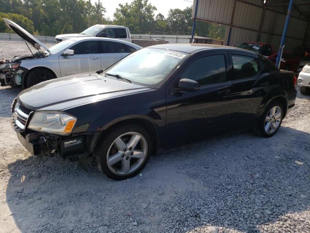 1C3CDZCB4CN312725 - 2012 DODGE AVENGER SXT BLACK photo 1