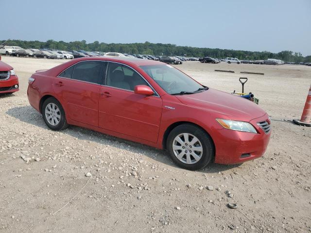 4T1BB46K98U060801 - 2008 TOYOTA CAMRY HYBRID RED photo 4