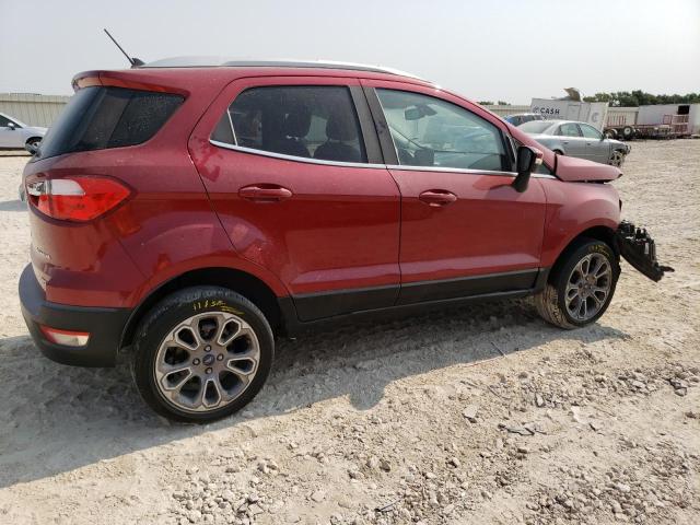 MAJ6P1WL3JC205072 - 2018 FORD ECOSPORT TITANIUM RED photo 3