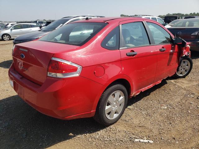 1FAHP34N98W165985 - 2008 FORD FOCUS S/SE RED photo 3