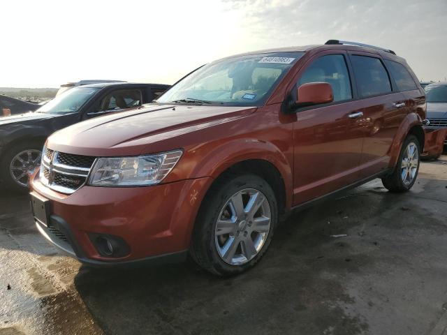 3C4PDCDG4ET142471 - 2014 DODGE JOURNEY LIMITED ORANGE photo 1