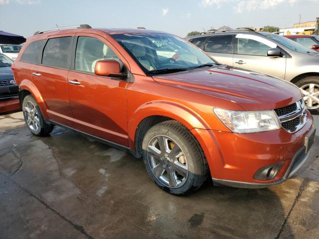 3C4PDCDG4ET142471 - 2014 DODGE JOURNEY LIMITED ORANGE photo 4