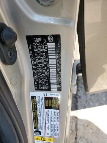 4T1BK1EB1GU237050 - 2016 TOYOTA AVALON XLE TAN photo 12