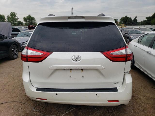 5TDYK3DC0GS734003 - 2016 TOYOTA SIENNA XLE WHITE photo 6