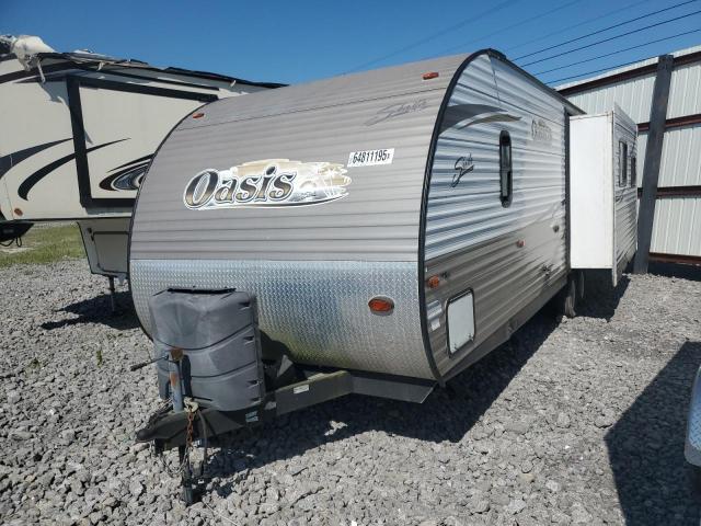 5ZT2SSRB7FE004513 - 2015 FOREST RIVER SHASTA OASIS 26RL TWO TONE photo 2