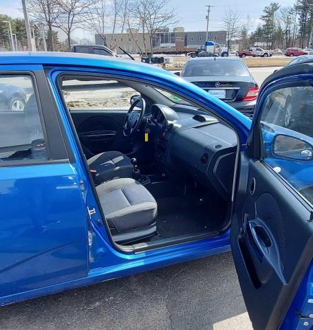 KL1TD66608B257540 - 2008 CHEVROLET AVEO BASE Mavi foto 5
