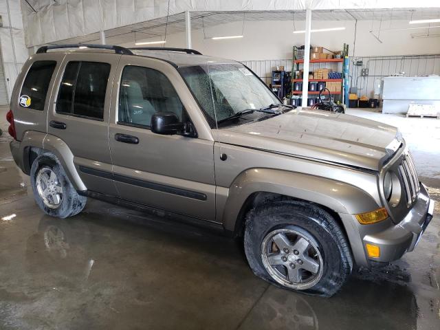 1J4GL38K25W670225 - 2005 JEEP LIBERTY RENEGADE 棕色 照片 4