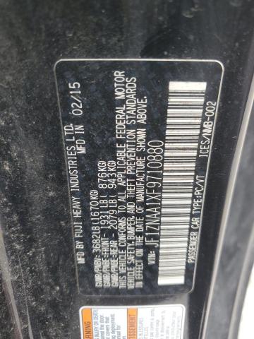 JF1ZNAA1XF9710880 - 2015 TOYOTA SCION FR-S შავი ფოტო 12