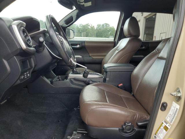 3TMGZ5AN8HM111951 - 2017 TOYOTA TACOMA DOUBLE CAB TAN photo 7