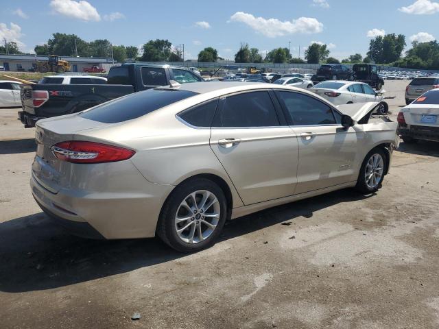 3FA6P0LU2KR222665 - 2019 FORD FUSION SE Qəhvəyi foto 3