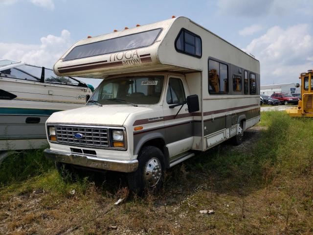 1FDKE30G6LHA44045 - 1990 FORD UK E350 CUTAWAY VAN WHITE photo 2