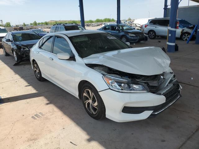 1HGCR2F41GA112661 - 2016 HONDA ACCORD LX WHITE photo 4