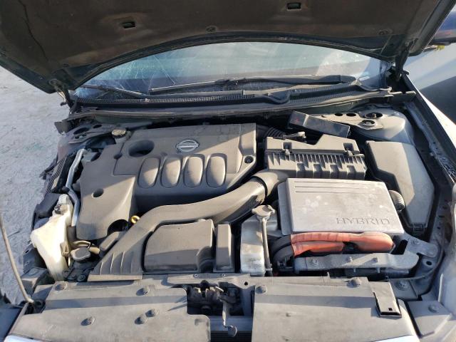 1N4CL21E39C168016 - 2009 NISSAN ALTIMA HYBRID GRAY photo 11