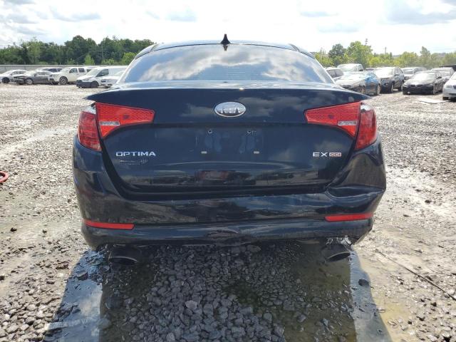 5XXGN4A7XDG128947 - 2013 KIA OPTIMA EX BLACK photo 6