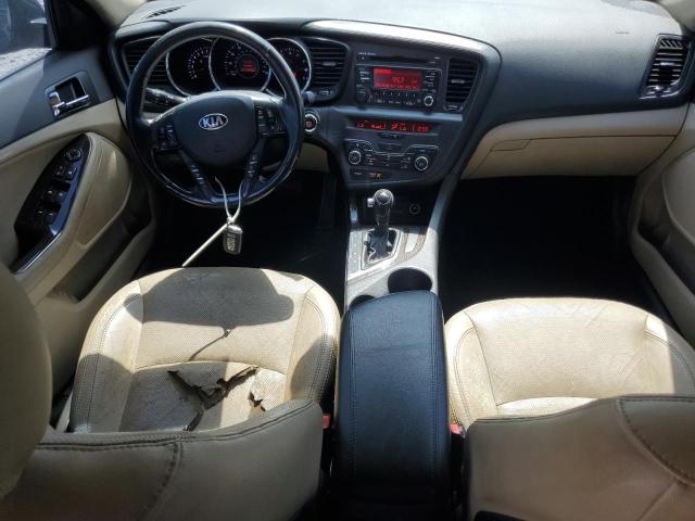 5XXGN4A7XDG128947 - 2013 KIA OPTIMA EX BLACK photo 8