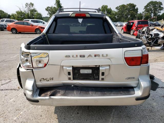 4S4BT63C055100324 - 2005 SUBARU BAJA TURBO WHITE photo 6