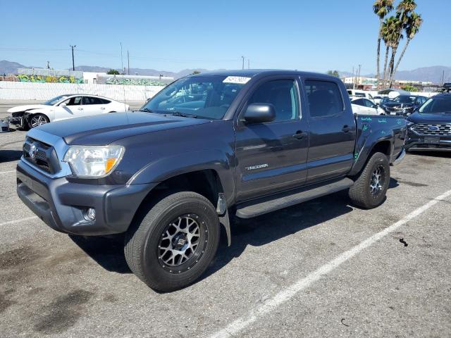 5TFJU4GNXFX069294 - 2015 TOYOTA TACOMA DOUBLE CAB PRERUNNER GRAY photo 1